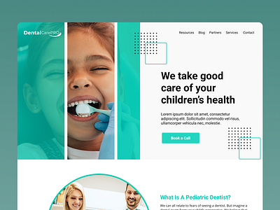 Web Design work for Dentist