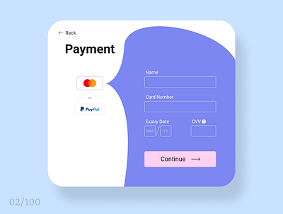 DailyUI02 checkout creditcard dailyui design form payment ui ux