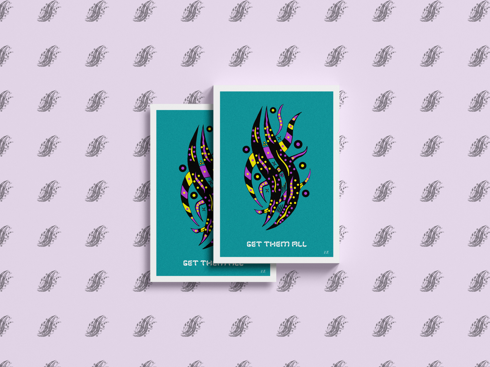 Postcard Get Them All By Vitalii On Dribbble postcard-get-them-all-by-vitalii-on-dribbble