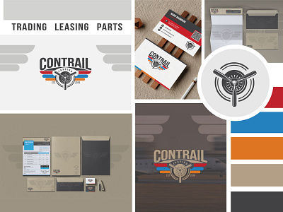 CONTRAIL TRADING
Logo and Brand Guideline Design