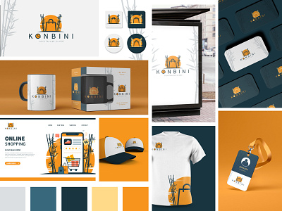 KONBINI
Logo Design and Brand Guideline Design