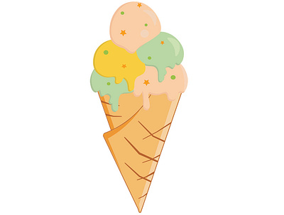 How about ice cream? ice cream illustration illustrator vector