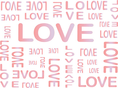 Love is in the air illustration illustrator love typography vector wallpaper