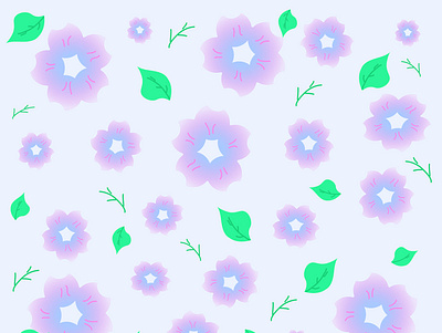 Pastel Floral Print Background in Illustrator, JPG, SVG, EPS