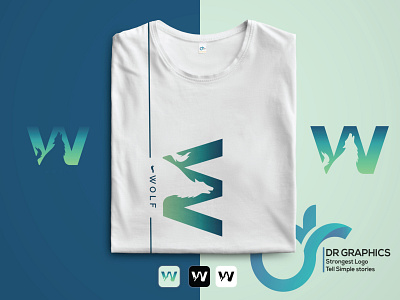 WOLF LOGO branding design graphic design logo typography vector
