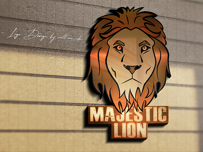 Majestic Lion Mascot Logo adobe illustrator. adobe photoshop branding design graphic design icon illustration logo ui vector