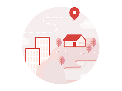 DoorDash is on Dribbble! delivery house location