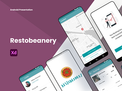 Restobeanery Android Presentation android app ui ux