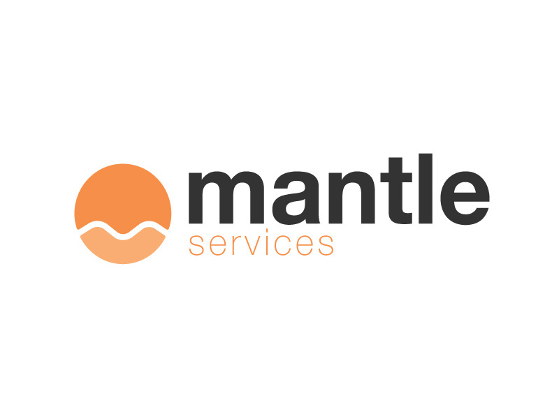 Logo for Mantle Services simple tcmi mantle logo design branding