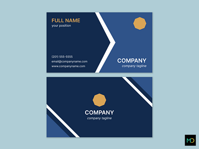 Business Card - Limited Palette (2/4) branding business card graphic design typography