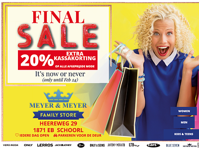 Sale ad Meyer & Meyer Familystore