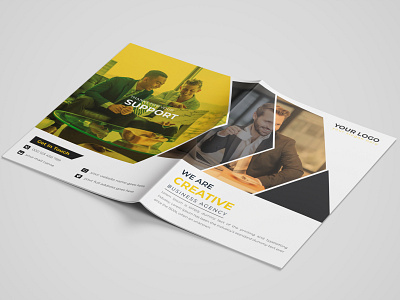 Corporate multipage brochure template by Rasel Mondol on Dribbble