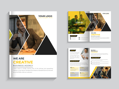 Corporate multipage brochure template mondols graphic multipage