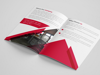 Corporate multipage brochure template by Rasel Mondol on Dribbble