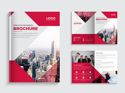 Corporate multipage brochure template company profile