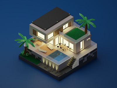 home design designs illustration isometric art lowpoly lowpoly3d lowpolyart