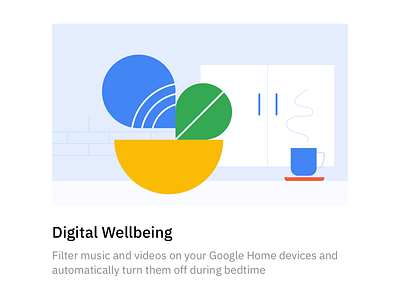 Google Digital Wellbeing android design google illustration sketch