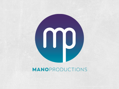 ManoProductions logo identity logo symbol
