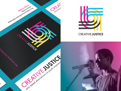 Creative Justice Branding arts branding design equity logo social justice