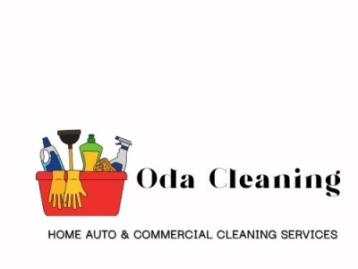 Oda Cleaning branding design logo