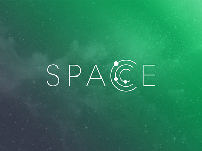 Space Logo Design Concept brand brand identity cosmos logo logo design mark sign space typographic typography universe