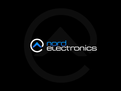 Nord Electronics Logo Design business electronics icon logo logo design mark minimal nord north repair shape shop simple symbol