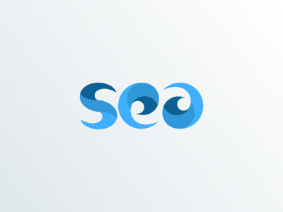 Sea Typographic Logo Design