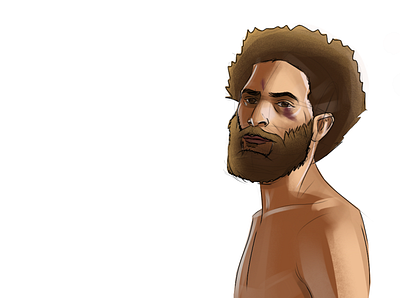 Luis Pena digital digitalart drawing drawingart drawings fighter illustration luispena mma ufc