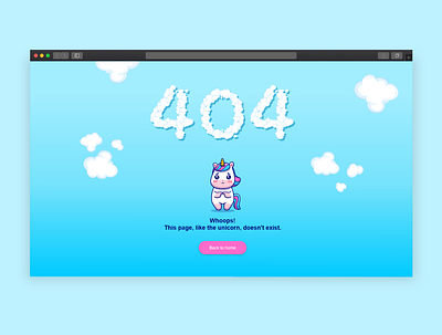 404 Page app dailyuichallenge design ui