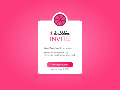 Dribble invite