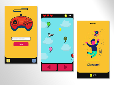 Pixel Art Game app design mobile mockup pixel art