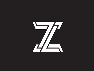 Z alphabate blackandwhite design elegant for sale initial letter logo logos minimal monogram one color z