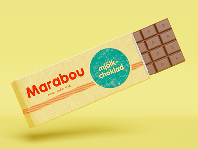 🍫 Mmm... Marabou! bar candy challenge chocolate choklad marabou milk chocolate redesign retro swedish weekly weekly challenge weekly warm up wrapper