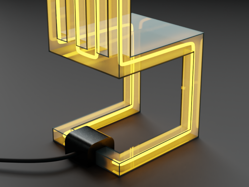 Neon Chair designs, themes, templates and downloadable graphic elements