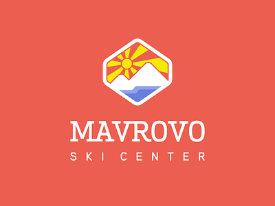 ⛷️ Mavrovo Ski Center – Ski mountain logo