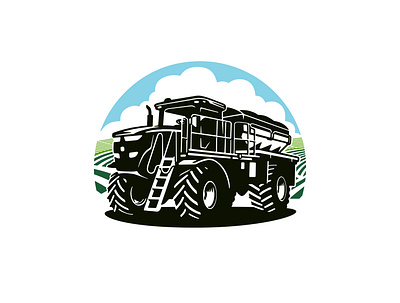 John Deere f4365 logo agriculture branding farm graphic design logo tractor