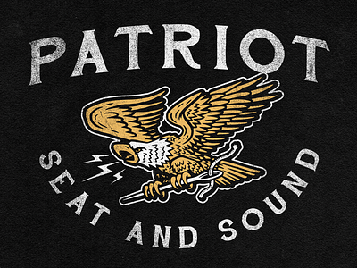 Patriot Seat And Sound Logo