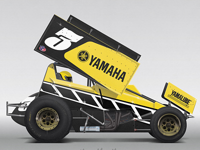 #3 Yamaha Sprint Car