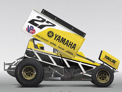 Retro Yamaha 27 Sprint Car