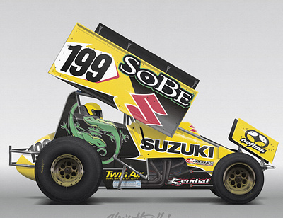 Travis Pastrana 2003 Sobe Suzuki Sprint Car branding design dirtbike drawing graphic design illustration logo motocross screenprint