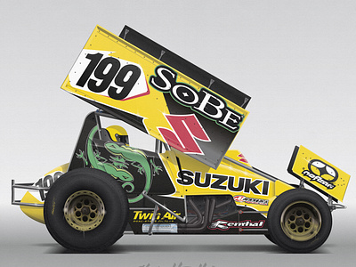 Travis Pastrana 2003 Sobe Suzuki Sprint Car