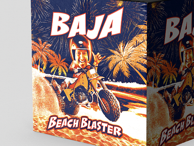 Fireworks Box Packaging Design branding design dirtbike drawing graphic design illustration logo motocross packaging packaging design screenprint ui