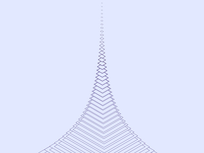 Exponential Pyramid concept exponential illustration isometric pyramid vector
