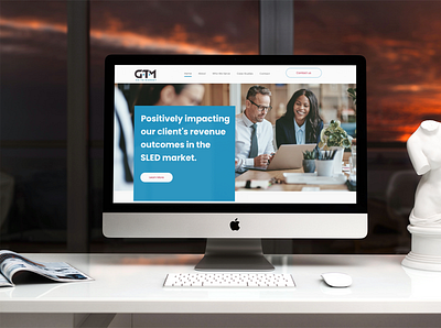 GTM Group Website Redesign redesign responsive design webdesign website website design