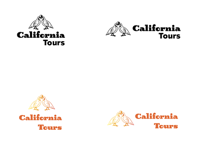 California Tours Logo Design branding design graphic design illustration illustrator logo logo design