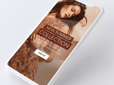 Fashion Mobile App Design Concept