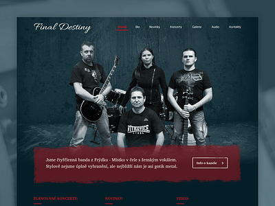 Final Destiny band metal music web