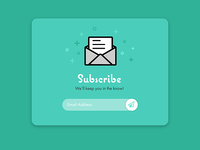 Subscribe dailyui email flat form icon interface ios line mail minimal subscribe ui