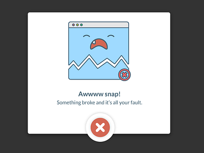 Browser Error 404 badge browser character error fail failure flat icon server vector