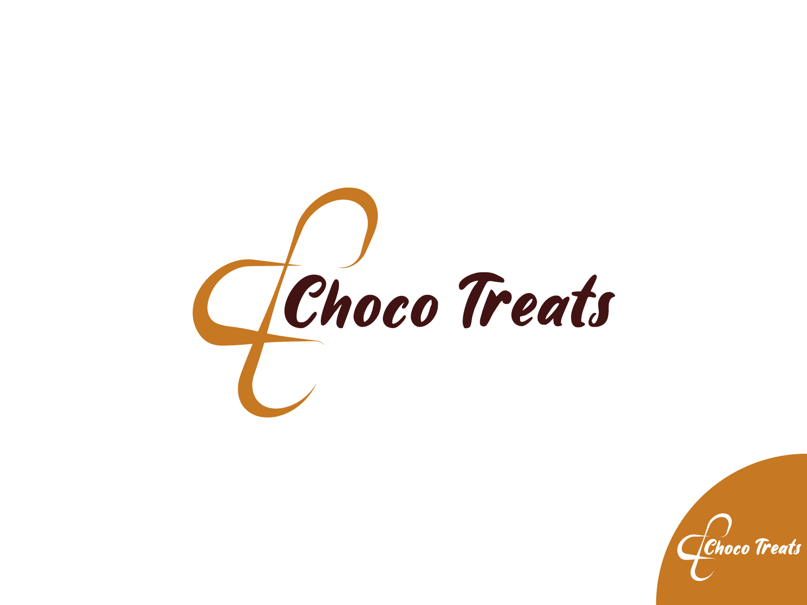 Choco Treats Logo by Faizan Ali on Dribbble